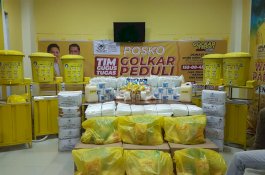 Launching Program Golkar Peduli Covid-19, Golkar Sulsel Sebar APD ke RS dan Puskesmas
