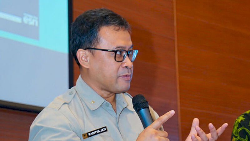 Kepala Pusat Data, Informasi dan Komunikasi Kebencanaan BNPB Raditya Jati