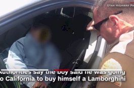 Viral... Ingin Beli Lamborghini, Bocah 5 Tahun Nyetir di Jalan Tol