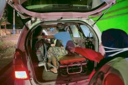 Positif Covid-19, Dua Santri di Jeneponto Dijemput Malam-Malam di Rumahnya