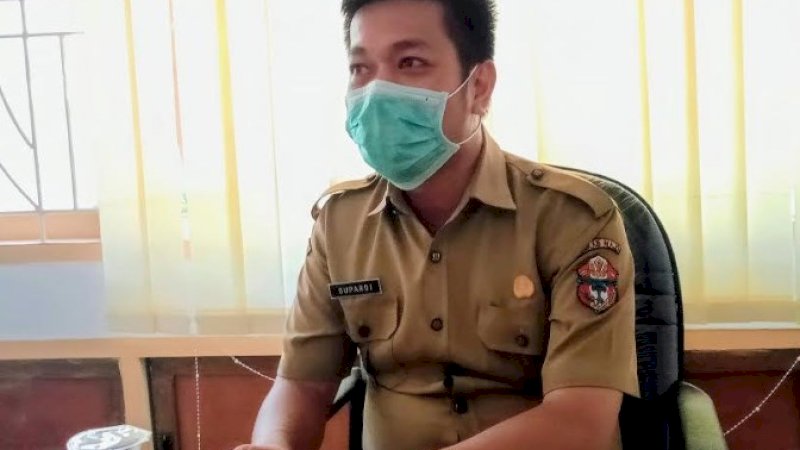 Juru Bicara Tim Gugus Percepatan Penanggulangan (TGPP) Covid-19 Kabupaten Wajo, Supardi