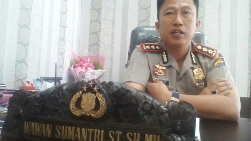 Kapolres Bantaeng, AKBP Wawan Sumantri 