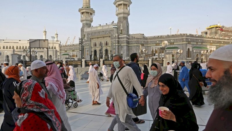 Suasana Arab Saudi sebelum wabah virus corona.