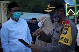 Pandemi Covid-19, Pimpinan Forkopimda Barru Intens Keliling Pantau Perbatasan
