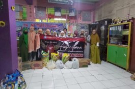 Ditengah Pandemi Covid 19 , TAC PDAM Makassar Bagikan Sembako untuk Panti Asuhan