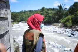 IDP Tinjau Lokasi Banjir dari Hilir hingga Hulu