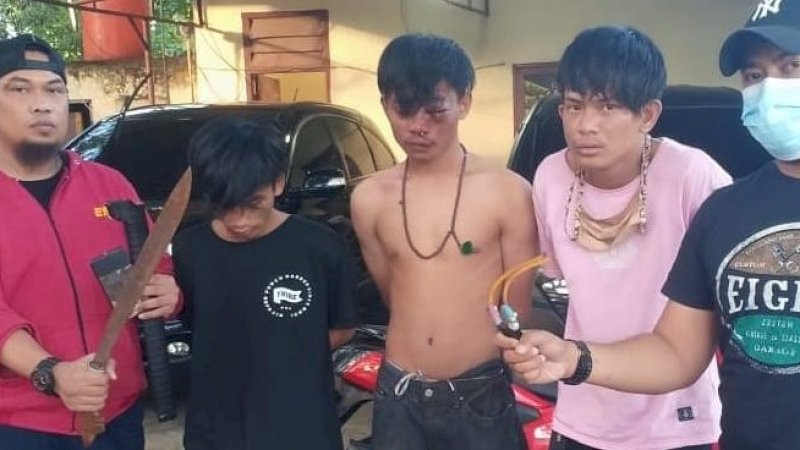 Bobol Rumah Warga Jalan Sukaria, Satu dari Tiga Pelaku Babak Belur Dihajar Massa