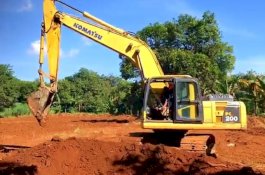 Antisipasi Kekeringan, Lantamal VI Bangun Danau dan Pulau Buatan di Biringkanaya