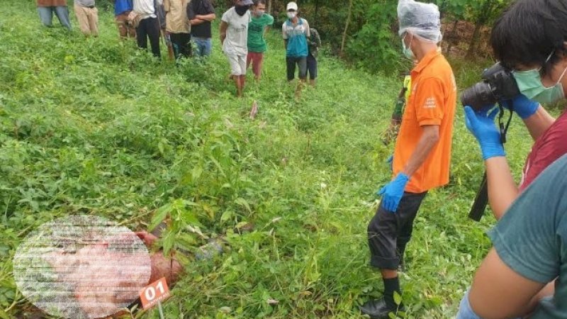 Korban pembunuhan di Barru.