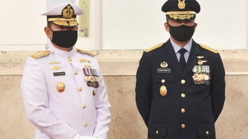 Yudo Margono (kiri) dan Fadjar Prasetyo