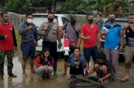 Kabur saat Lihat Polisi, Mobil Pelaku Pencurian Kabel di Wajo Dihentikan di Posko Covid-19