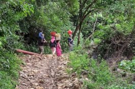 Masuk Wilayah Kelurahan, Jalan Menuju Kampung Bonti Pangkep Memprihatinkan