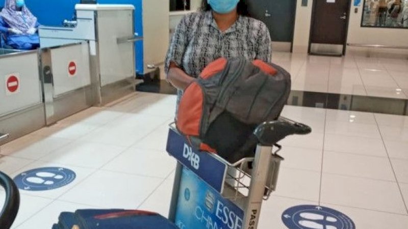 Bijimol sesaat sebelum pulang ke negaranya.