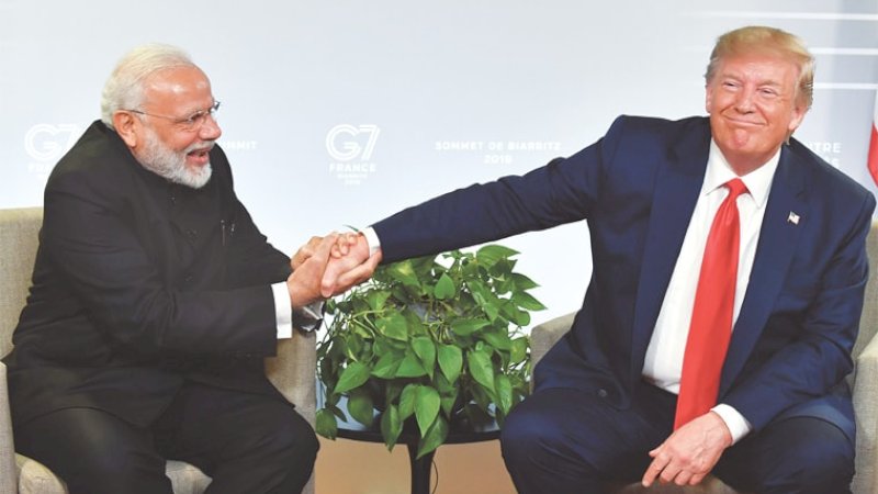 PM Narendra Modi dan Donald Trumpbeberapa waktu lalu.