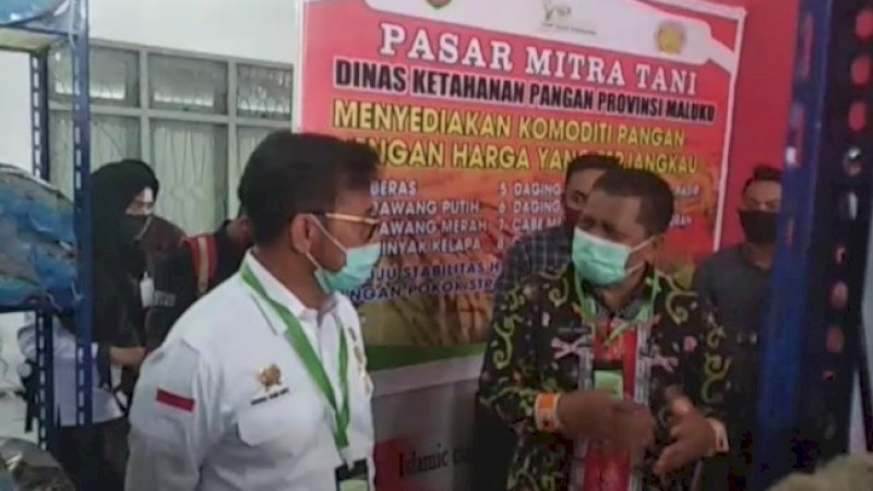 Menteri Pertanian, Syahrul Yasin Limpo melakukan kunjungan kerja ke Maluku, Sabtu (30/5/2020).