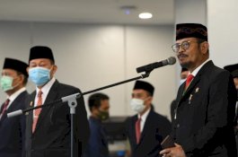 Gelar Upacara Virtual, Mentan SYL: Saatnya Kita Menjadi Garda Terdepan Pancasila
