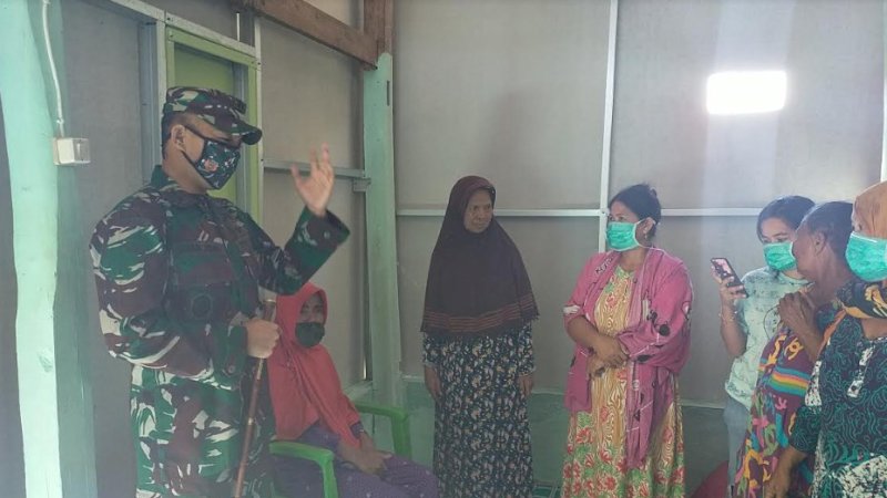 Tampilan baru rumah Sada, janda sebatangkara di Jeneponto.