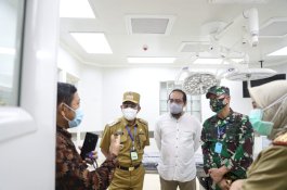 Begini Kekompakan Pangdam dan Pj. Wali Kota Makassar Pantau Penanganan Covid-19 di RSUD Daya