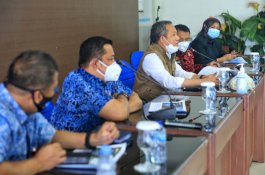 Direksi Perumda Air Minum Makassar Paparkan Dua Hal Urgent Dihadapan Pj Wali  Kota