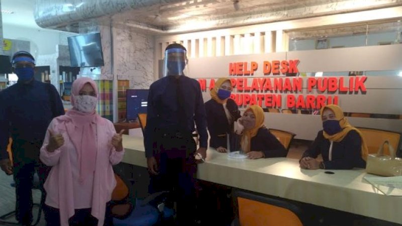 Mal Pelayanan Publik (MPP) Masiga Center Kabupaten Barru dijadikan salah satu ikon Pemerintah Kabupaten (Pemkab) Barru untuk mengikuti lomba inovasi daerah tahun ini.