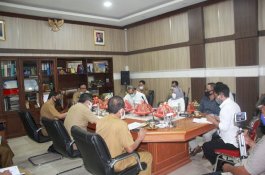 Pemkab Barru-KPU Rakor Bahas Standar Protokol Kesehatan di Pilkada 2020