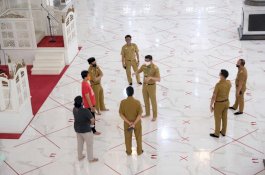 Masjid Agung Syekh Yusuf Gowa Mulai Jumatan Pekan Ini 