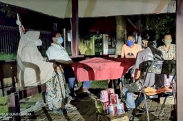 Bupati Barru Kunjungi Pelaku Perjalanan dari Malaysia dan Bali di Tempat Karantina