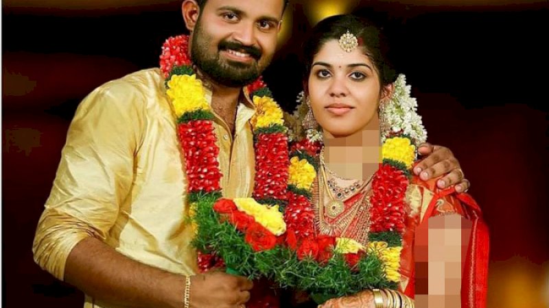 Nithin (kiri) dan Athira