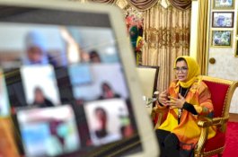 Lies F Nurdin Beber Program PKK Sulsel Berdayakan Perempuan dan Anak di Masa Pandemi Corona