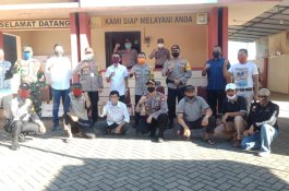 Jadi Sumber Informasi Covid 19, Wakapolda Sulsel Tinjau Pos Balla Ewako di Biringkanaya 