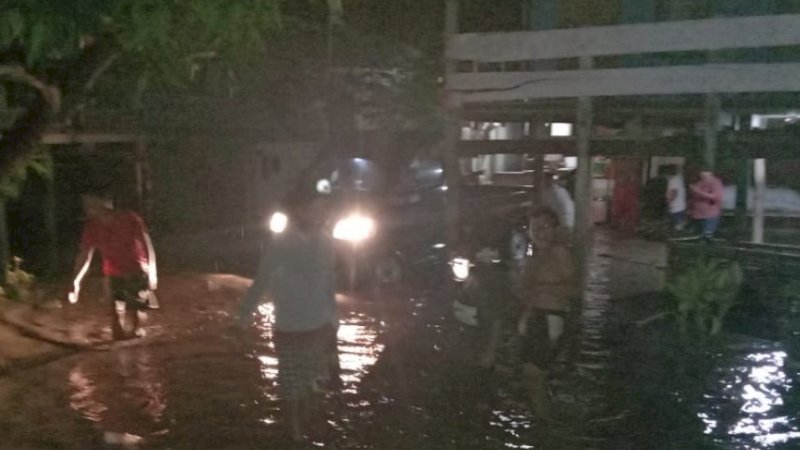 Cekdam Balang Sikuyu Jebol, Rumah Jabatan Bantaeng Ikut Terendam