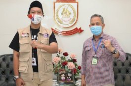 Eks Ketum PB HMI Arief Rosyid Temui PJ Yusran Bahas Penanganan Covid 19