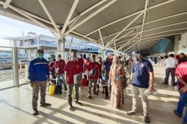 Dideportasi dari Malaysia, 14 TKI Sudah Tiba di Gowa