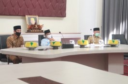 Wali Kota Palopo dan Jajarannya Ikuti Halal Bihalal Pemprov Sulsel