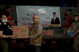 Tali Foundation Bantu Korban Bencana Alam di Bantaeng