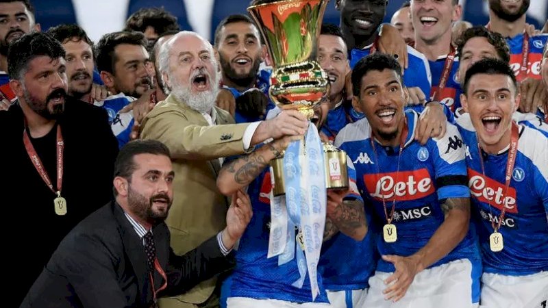 Diakhiri Drama Adu Penalti, Napoli Paksa Juventus Perpanjang Puasa Gelar Coppa Italia