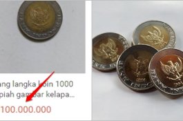 Masih Simpan Uang Koin Seribu Ini? Sekarang Dihargai Sampai Rp100 Juta Lho...