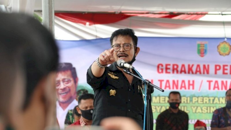 Menteri Pertanian, Syahrul Yasin Limpo