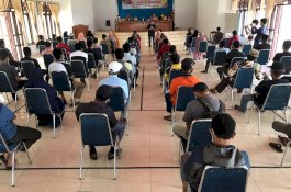 Terapkan Protokol Kesehatan, Muhammad Fauzi Sosialisasi 4 Pilar Kebangsaan