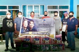 APT Peduli Kemanusiaan Serahkan Bantuan untuk Korban Banjir Bantaeng dan Jeneponto