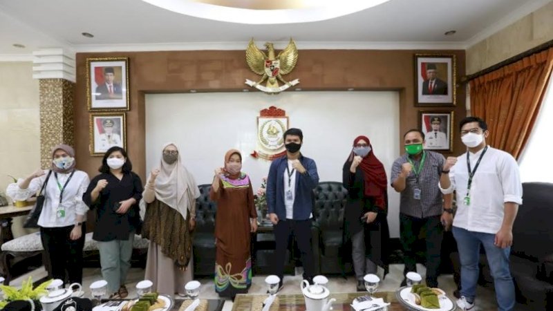 Bersama Gojek Tingkatkan Pendapatan Binaan PKK dan Dekranasda Kota Makassar