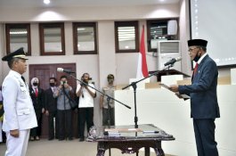 Gubernur Sulsel Lantik Pj Wali Kota Makassar Yusran Yusuf