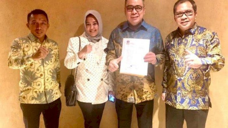 Berpaket, Danny-Fatmawati RMS Terima Rekomendasi NasDem