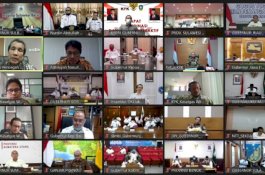 Diikuti Nurdin Abdullah, Ketua KPK Ajak Para Gubernur Perkuat Sinergi Cegah Korupsi