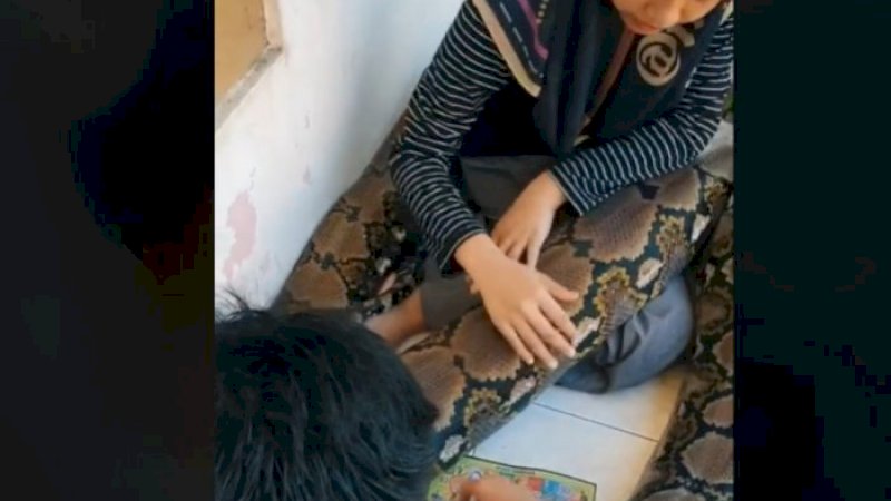 Viral bocah main ular tangga yang sesungguhnya (Tiktok)