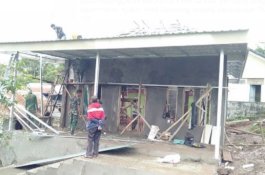 Hari Pertama TMMD di Bantaeng, Antusias Warga Bahu-membahu Bersama TNI