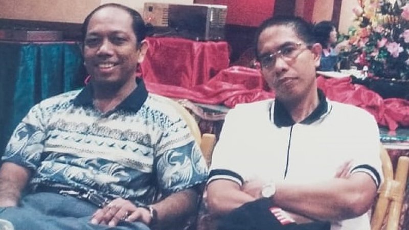 Usman Surur (kiri) bersama Saleh Mude dalam sebuah kesempatan.