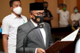 Lantik 14 Pejabat, Bupati Bantaeng Ajak Bangun Komunikasi yang Efektif pada Bawahan