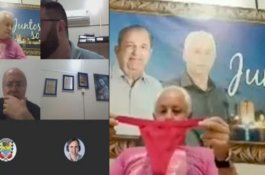 Politisi Kedapatan Ciumi Celana Dalam Wanita saat Rapat Virtual, Padahal Kamera Masih Menyala