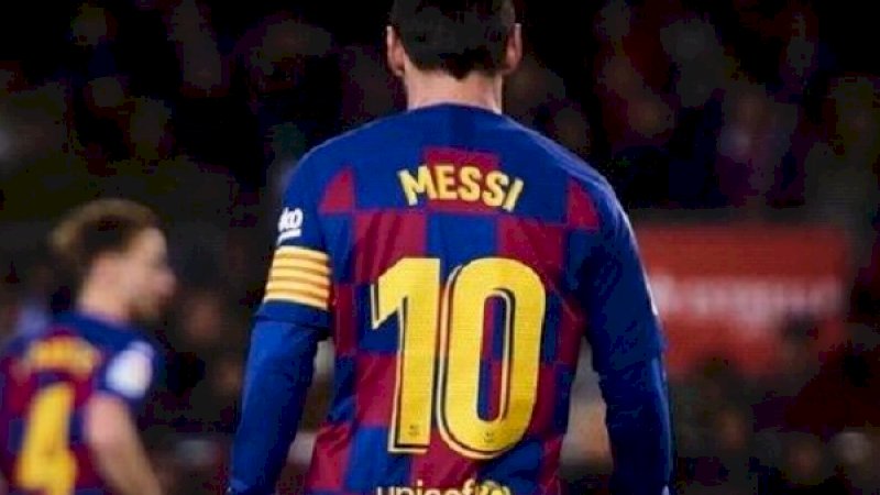 Lionel Messi. (Foto: Twitter Squawka)